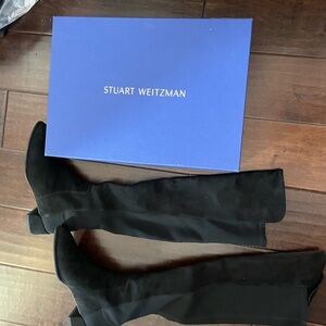 Stuart Weitzman Black Over-the-Knee Boots